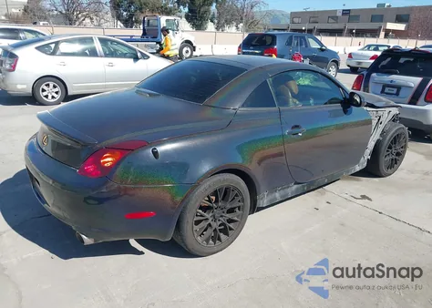 2002 Lexus Sc 430 z USA, uszkodzony, nr VIN JTHFN48Y920035053